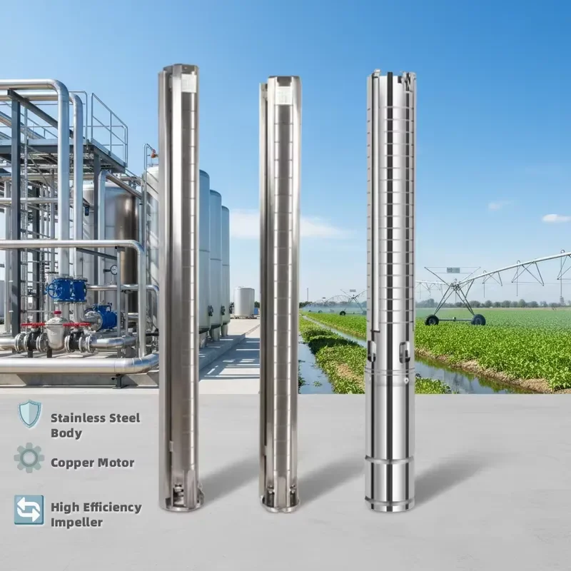 400m Deep Well Submersible Centrifugal Pump 22kw Stainless Steel Centrifugal Water Pump with Automotive Industry Applications