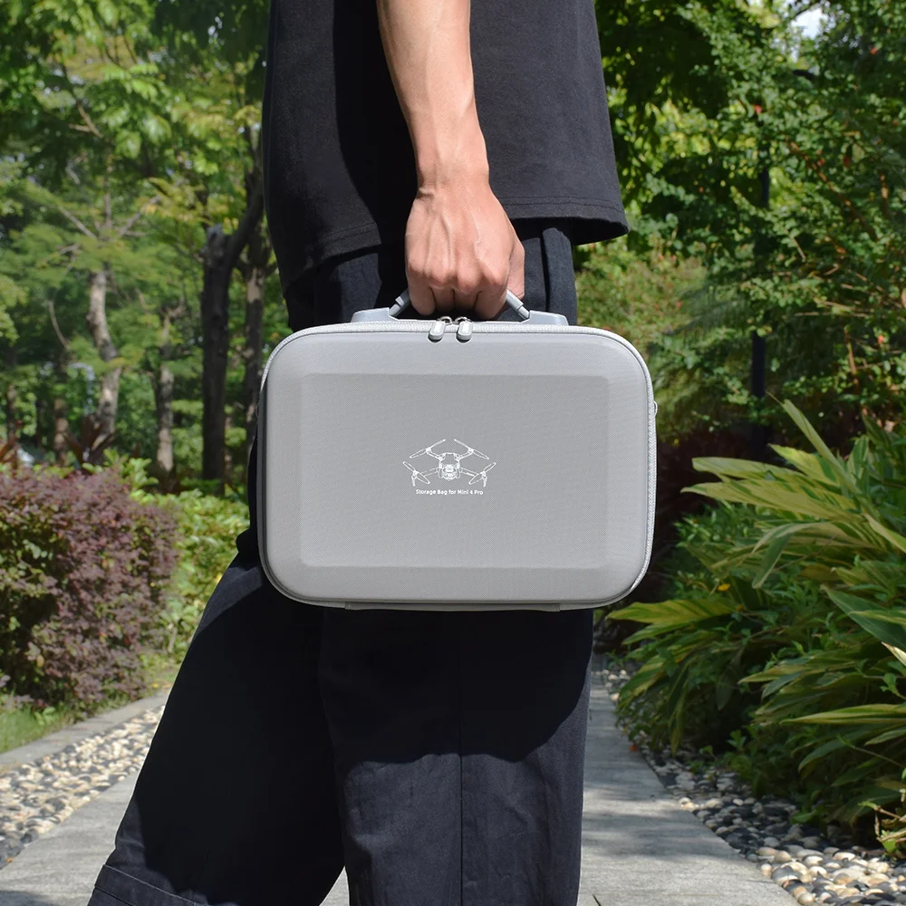 Bolsa portátil para DJI Mini 4 Pro, almacenamiento de cámara de Dron portátil a prueba de golpes, Estuche de transporte duradero, accesorios RC2 RC-N2 remoto