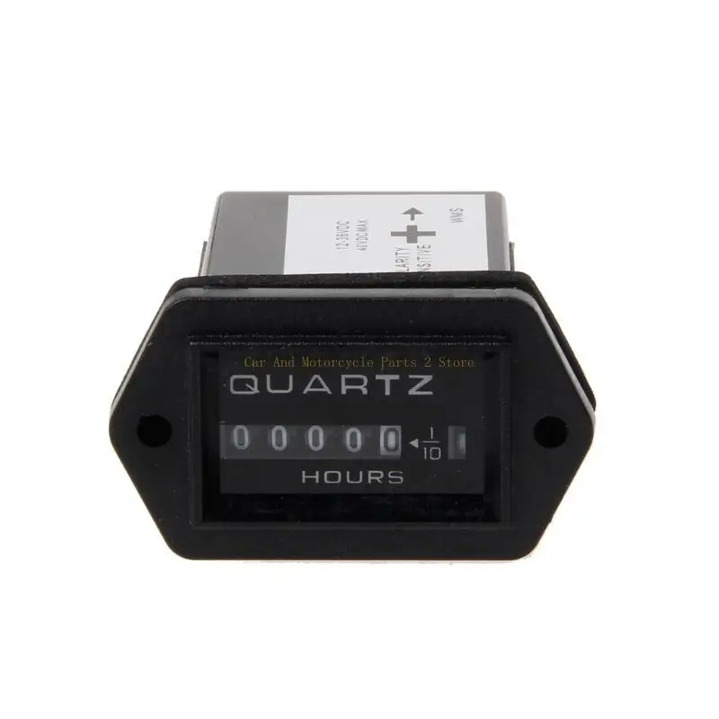 Motorcycle Hour Meter Display Hour Meter For Boat SUV Car ATV Generator Timers