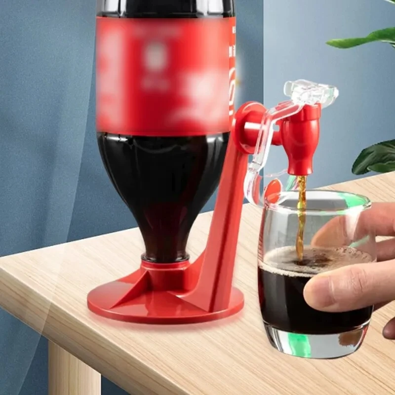 Omgekeerde Water Dispenser Cola Drinkfles Handdrukschakelaar Pomp Water Dispenser Thuis Drinkgereedschap