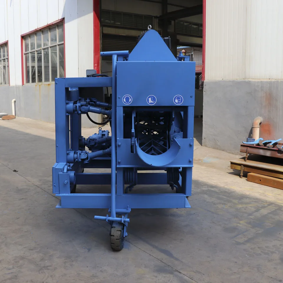 Ring Type Debarker Wood Log Peeling Machine Woodworking Crusher Wood Chipper Shredder