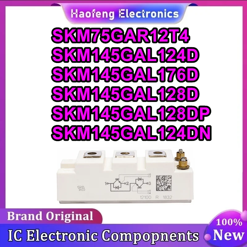 

SKM75GAR12T4 SKM145GAL124D SKM145GAL176D SKM145GAL128D SKM145GAL128DP SKM145GAL124DN New Original in stock