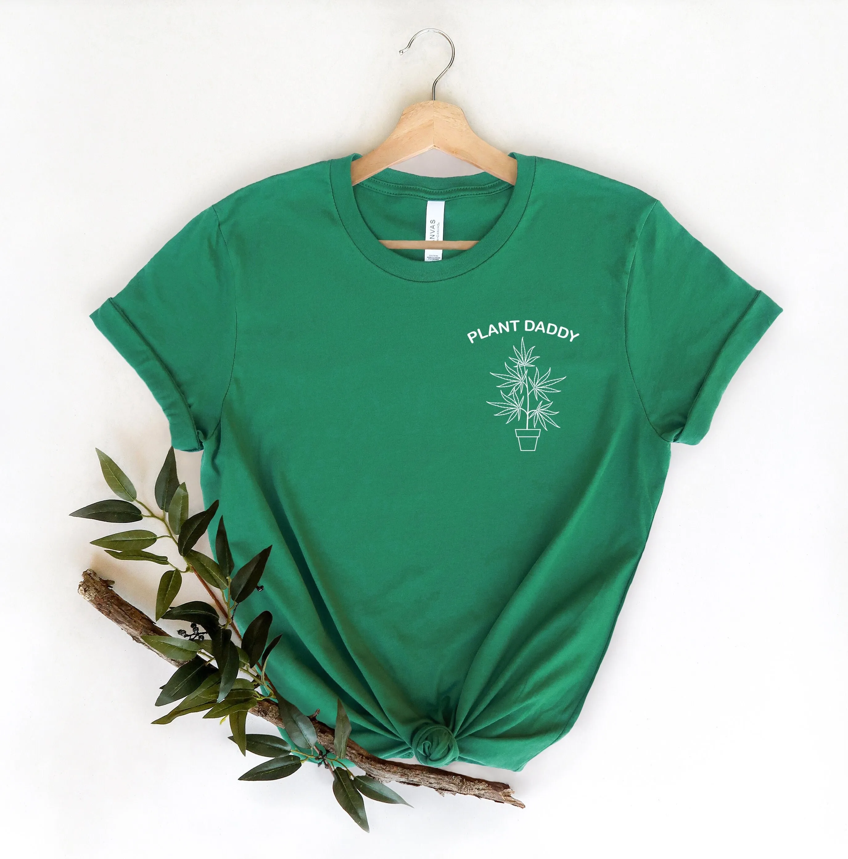 Plant Daddy Pocket T Shirt Dad Lover Houseplant For Men Lovers