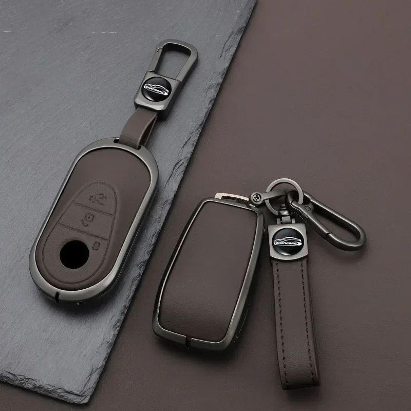 

Zinc Alloy Car Remote Key Case Cover Shell Fob For Mercedes BenzA C E S G Class GLC CLE CLA GLB GLS W177 W205 W213 W222 X167 AMG