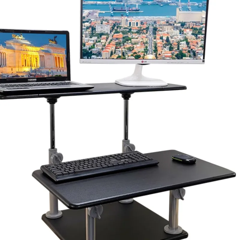

Standing computer desk desk Programmer workbench Lifting all-in-one computer desk Standing table