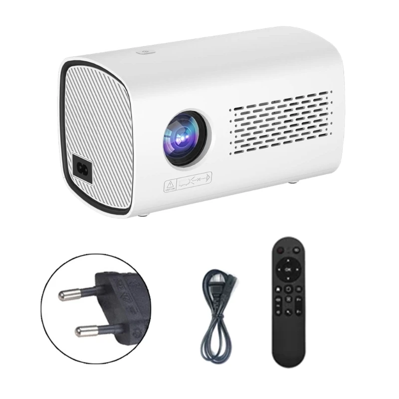 

T100 Projector 720P WIFI6 Phone Same-Screen Small Projector Home Theaters Player Small PC Projection