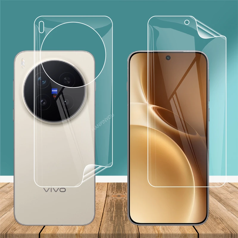 

Ультратонкая гидрогелевая пленка для vivo X300 X200 FE X200s X100s X100 Pro mini Ultra Clear Soft TPU с полным покрытием, защитная пленка для экрана