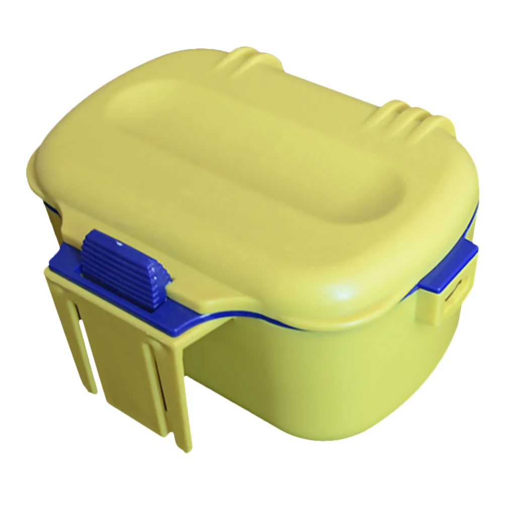 

Bait Box Portable Case Container for Fishing Storage Accessories Yellow