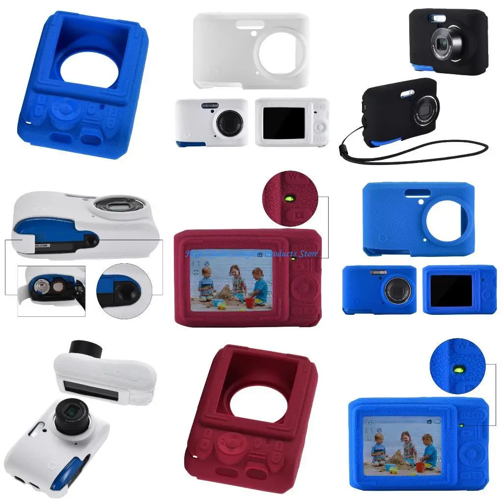 

U2JE Silicone Skin Offering Scratch Protections And Easy Installation for PIXPRO FZ45