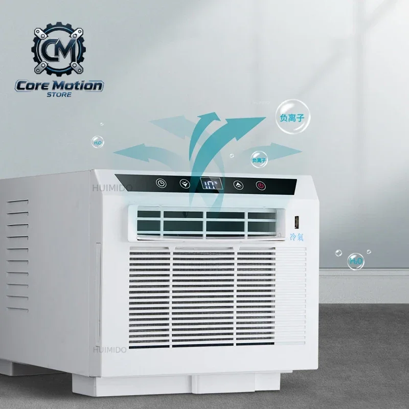 USB Fast Charging Free Installation Remote Control Timing For Home Office HHR-20 Mini Portable Mobile Cooling Air Conditioner