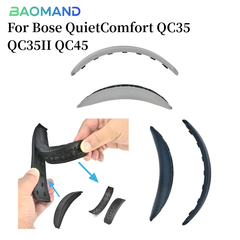 

Universal Headphone Headband Cover For Bose QuietComfort QC35 QC35II QC45 Headphone Headband Protector with Zipper