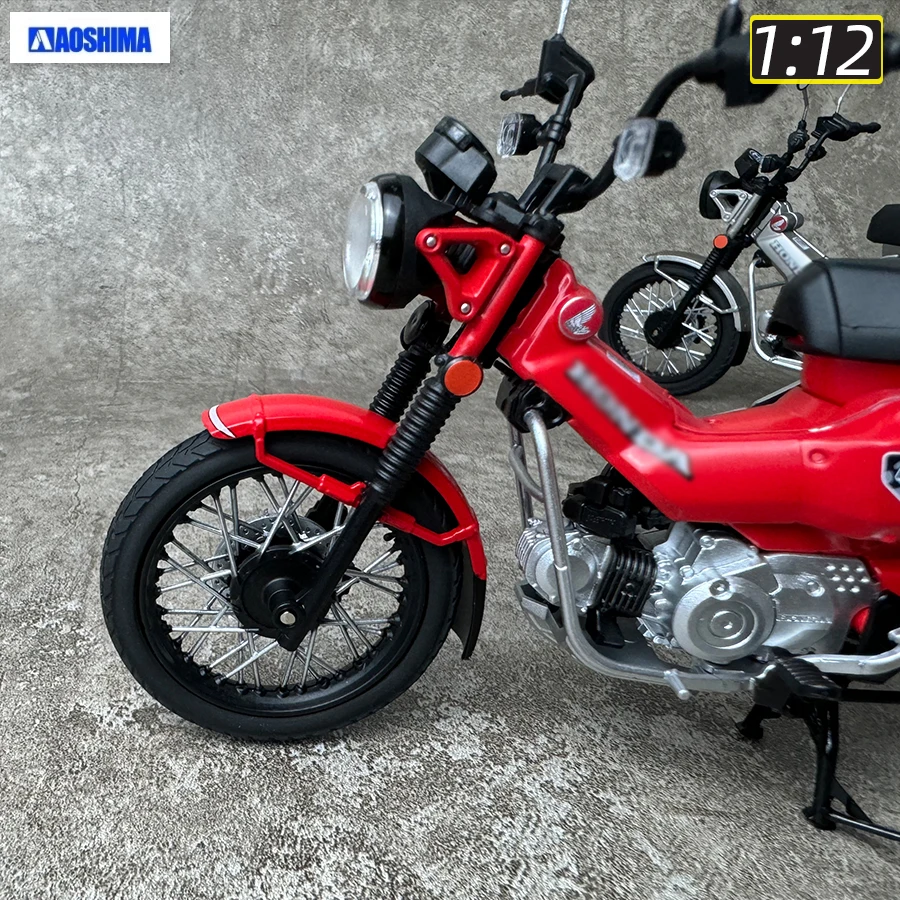 A AOSHIMA 1:12 CT125 motorcycle model car decoration motorcycle