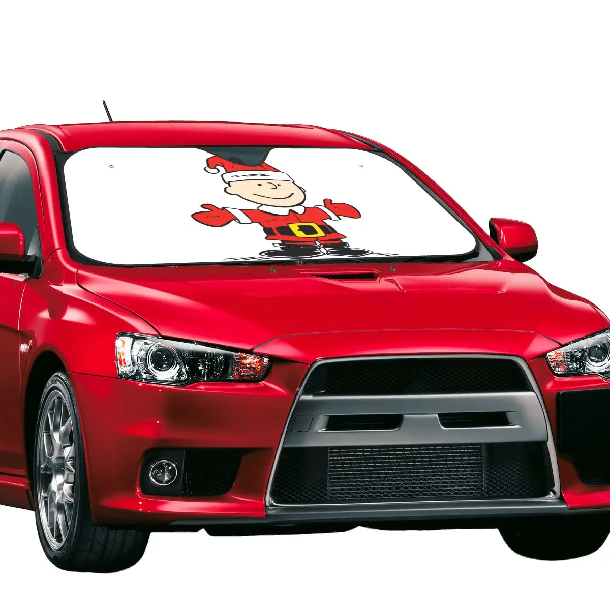 سنوبي الفول السوداني عيد الميلاد تشارلي براون للطي الزجاج الأمامي ظلة 70x130 سنتيمتر رقائق نافذة السيارة غطاء الزجاج الأمامي غطاء النافذة الأمامية