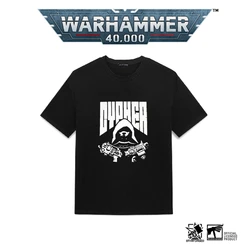 [Starforged Star Casting] Warhammer 40K Surrounding Caliban Loyalty Soul Theme Short Sleeve Loose T-shirt