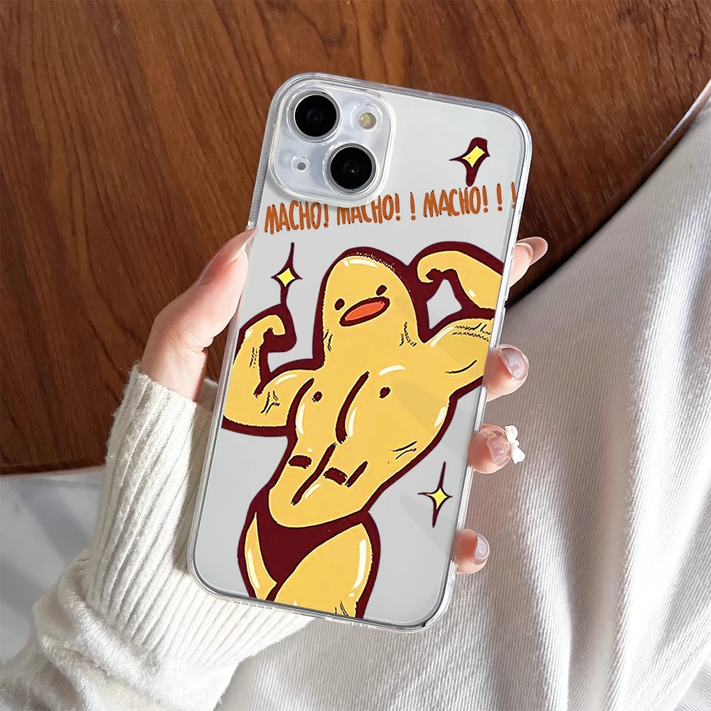 Capa de telefone rã dos desenhos animados para iphone, casca macia transparente clara, moda bonito, iphone 11, 13, 16, 15, 14, 12 Pro Max, mais