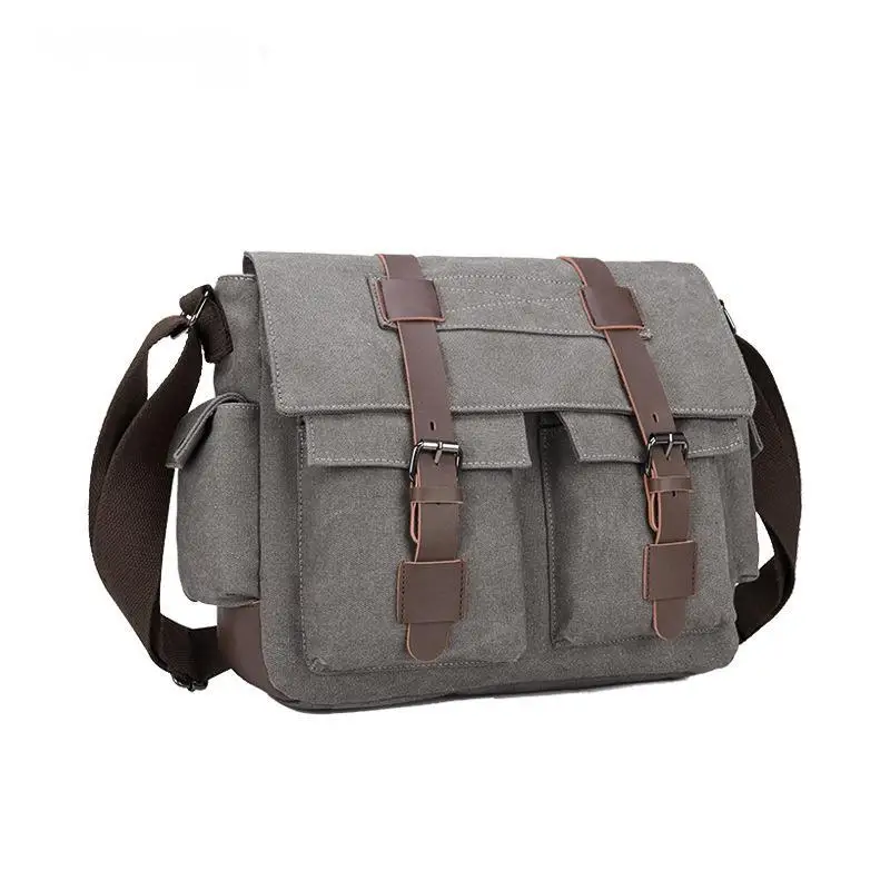 Men's Multifunctional Crossbody Bag  New Retro Messenger Single Shoulder Crossbody Tool Storage Travel Waterproof Motorcycle Bag