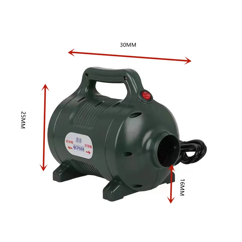 Imagem -05 - Bomba Inflável de Alta Potência Inflator Multifuncional para Piscina e Barco 1900w