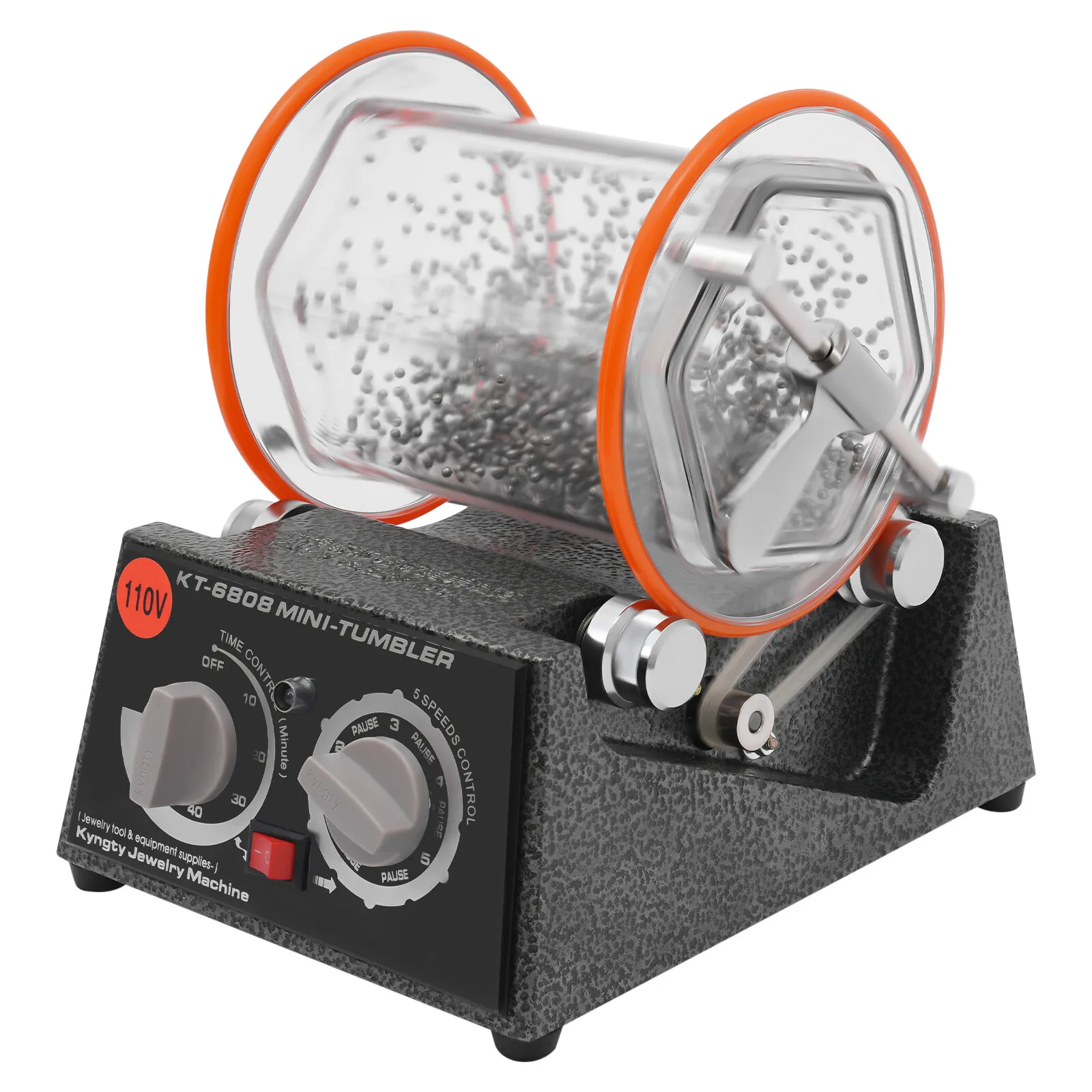 استعادة اللمعان! آلة تلميع احترافية بقدرة 60 وات مع تحكم بـ 5 سرعات، مثالية لورشة المجوهرات والمعادن #4