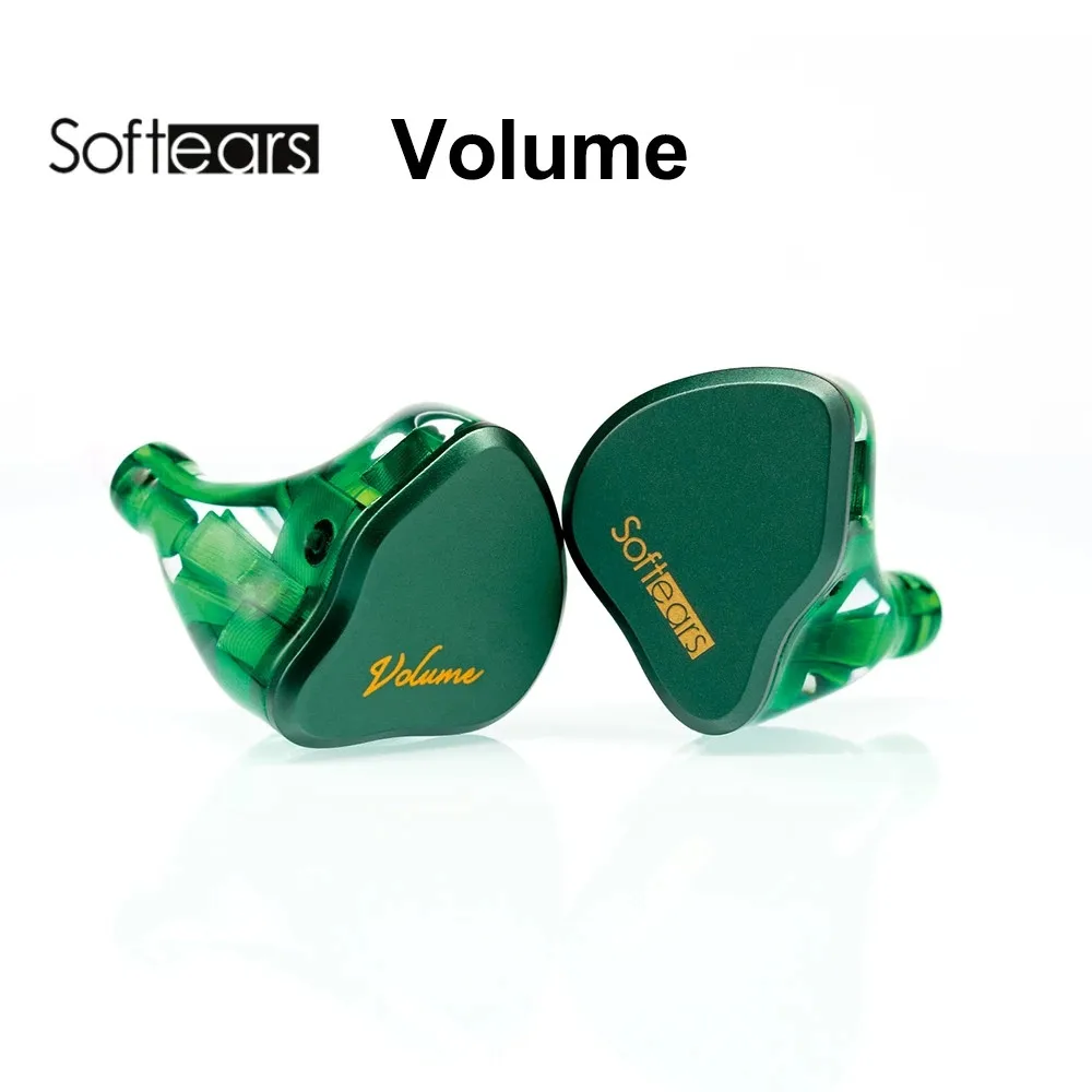 Softears Volume 1 Hybrid In-Ear Monitor Earphones DD+2 BA Hifi Studio Audiophile Music IEMs Earbuds Headset
