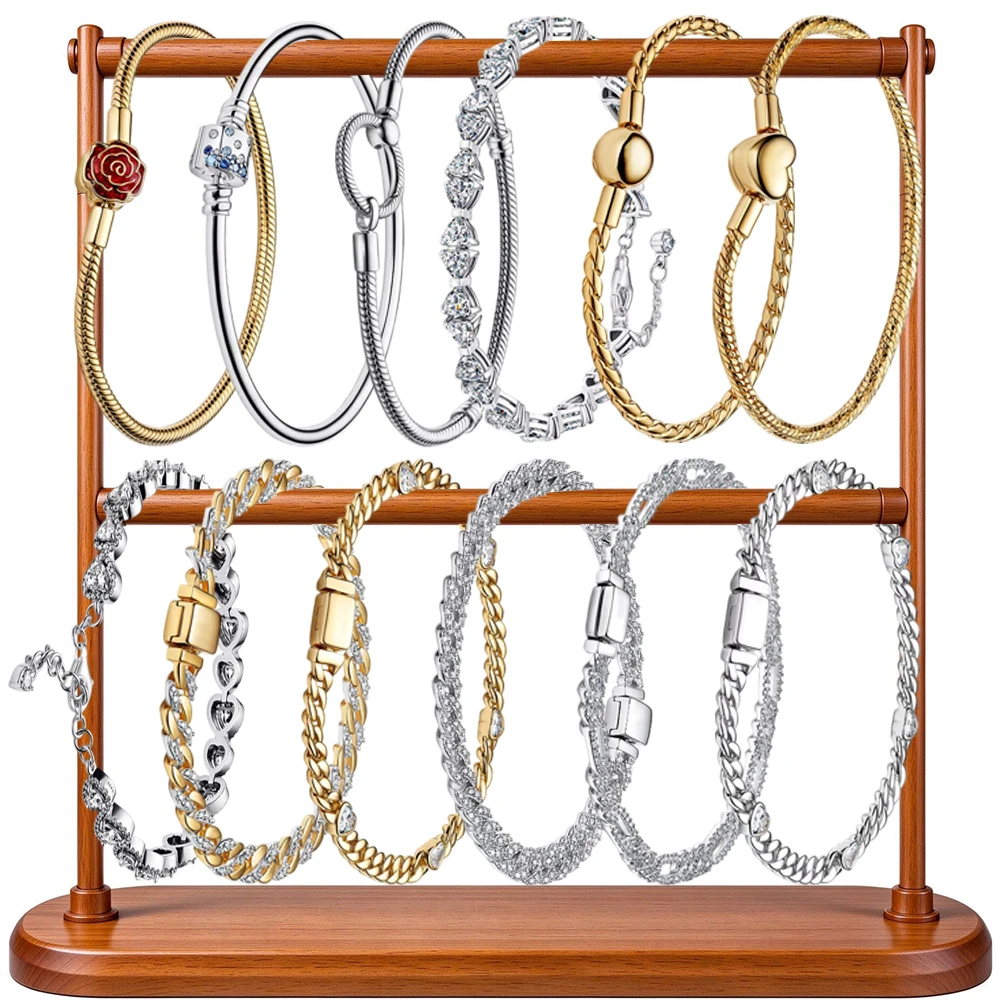 2026 New 925 Silver Sparkling Heart to Heart Eternal Rose Tennis Sliding Bracelet Fashion DIY Charm Jewelry Exquisite Gift