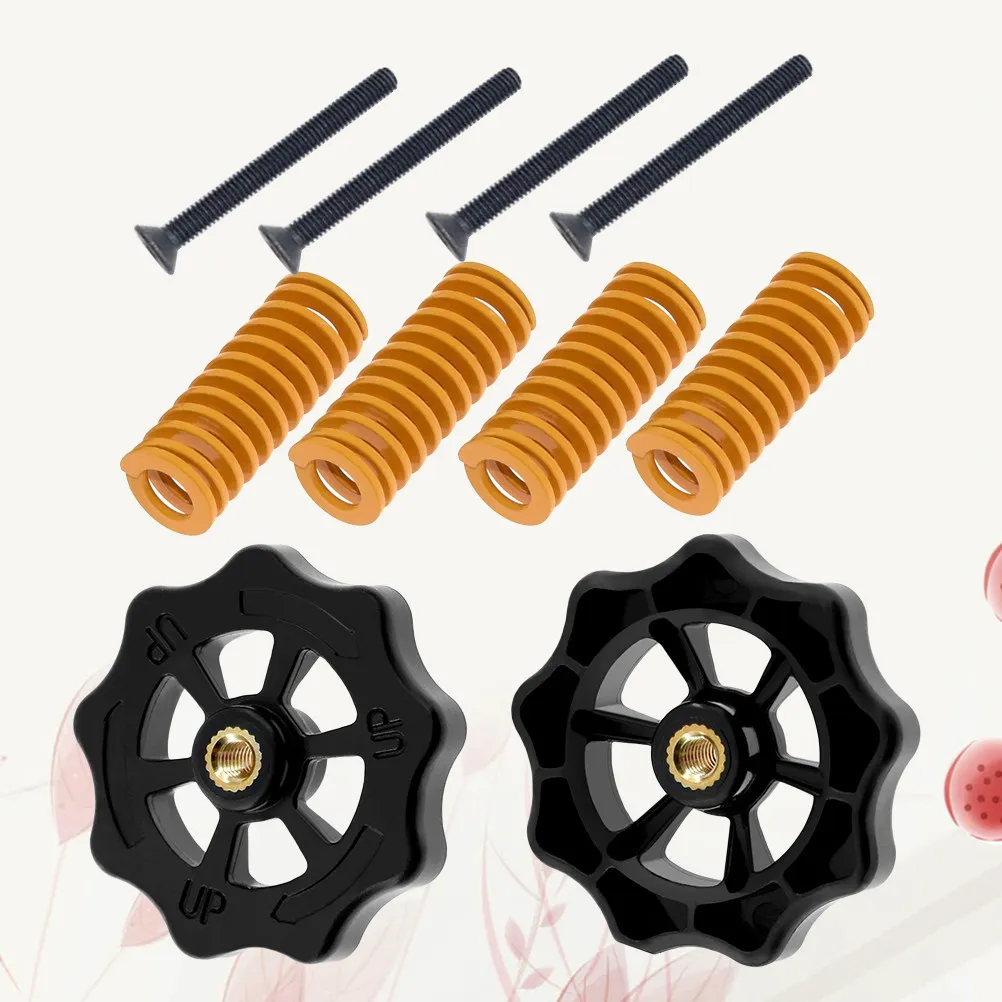 

3D Printer Bed Leveling Nuts Springs Screws Kit High Harden Corrosion Resistance Adjustment for Ender-3 Heated Bed