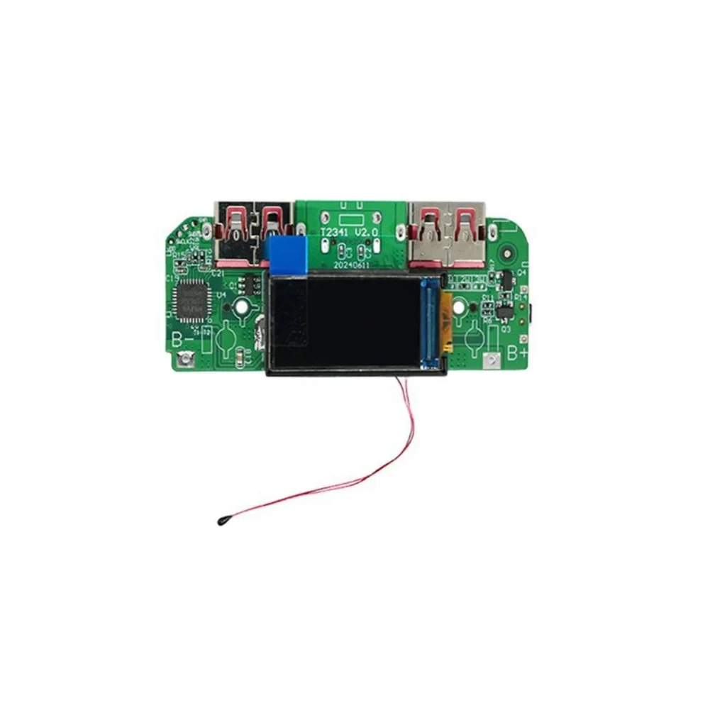 Power Tool Accessory Battery Protection Circuit Fast Charging Module TFT Display Input Parameters 5V3A 9V2A 12V1.5A