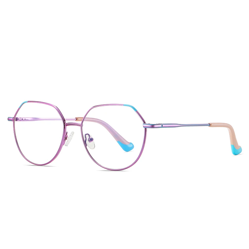 VICKY Metal Myopia Prescription Glasses Hyperopia Reading Glasses Women Anti Blue Light Computer  Glasses Optical Glasses Frame