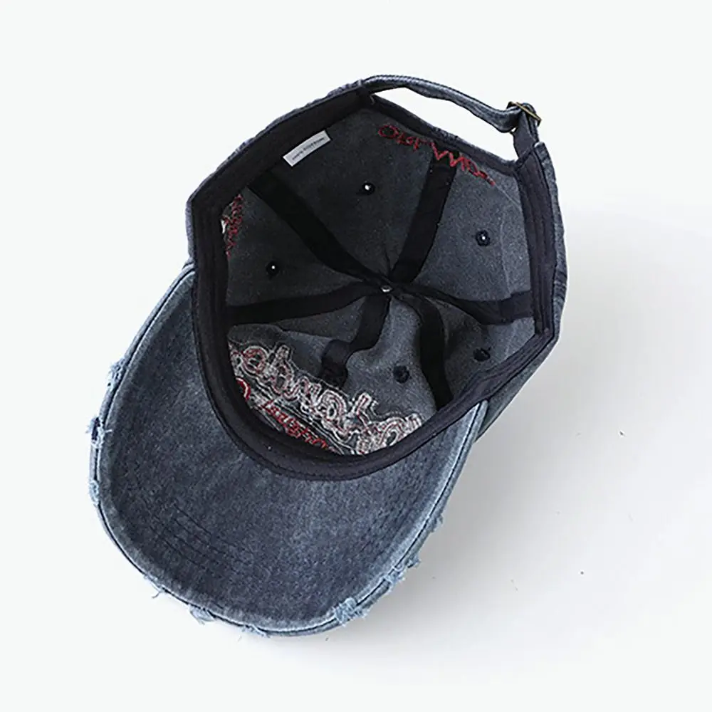 Cómoda gorra de béisbol con bordado de 01 letras, lengua de pato ajustable, gorra informal con visera, sombrero protector solar para la cara más pequeña para adolescentes