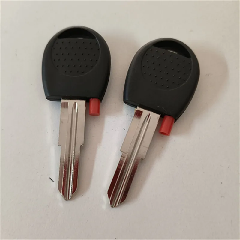 

10pcs Ignition Emergency Key Shell for Chevrolet AVEO Sail Lova Right Blade Transponder Chip Auto Car Key Case
