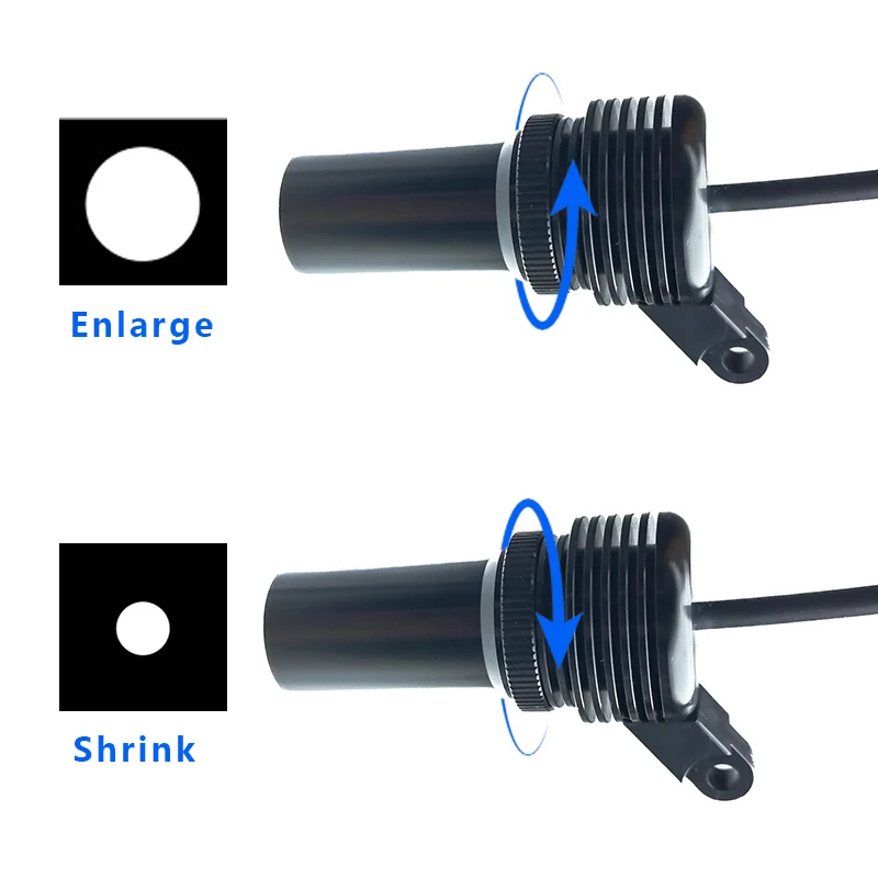 Burite 3W5W fari ORL lampade 40000lux tuta Lenti di ingrandimento dentali Uso da laboratorio Stile clip da cintura Regola il punto luminoso con batteria 12 ore