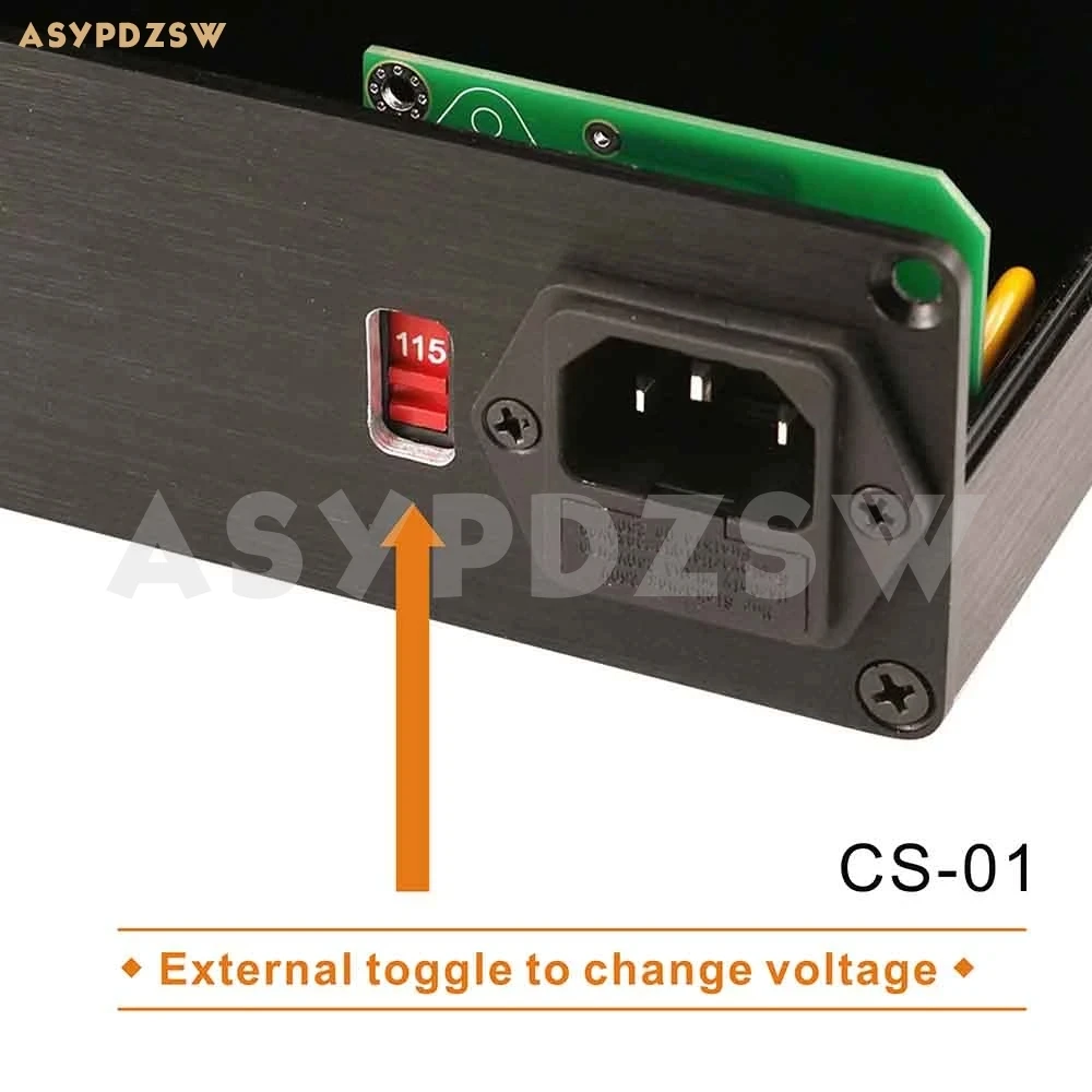 CS-01/CS-02 변환 스위치 오디오 DAC/Pramplifi/전력 증폭기용 6핀 10A 전원 토글 스위치 보드
