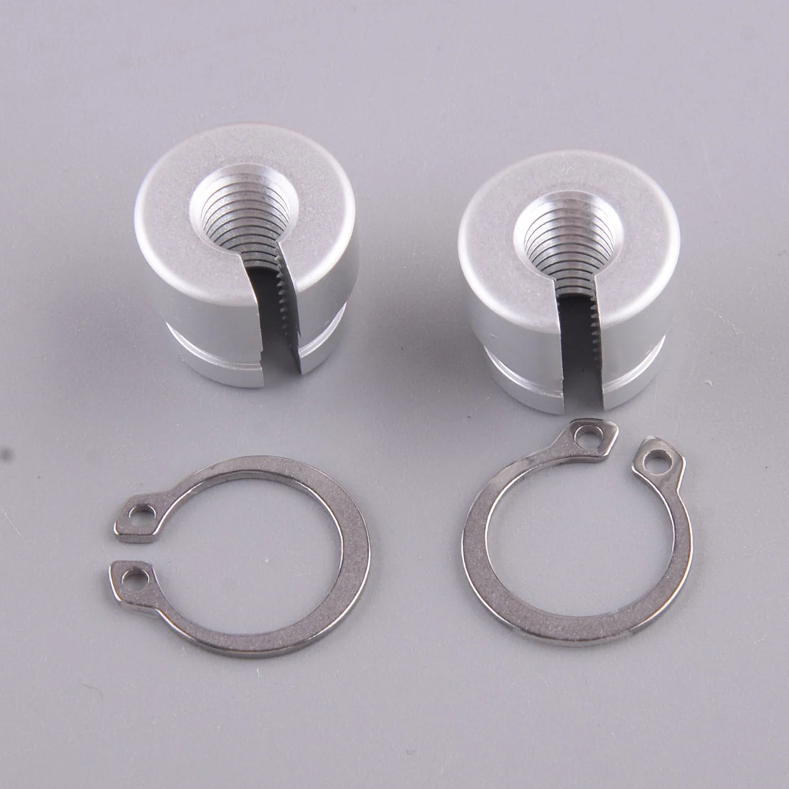 C217A001 Throttle Cable Bushing Snap Ring Gasket Kit Fit for BMW M20 M30 M50 M60 S14 1993 1994 1995 1996-1998 Silver Aluminum