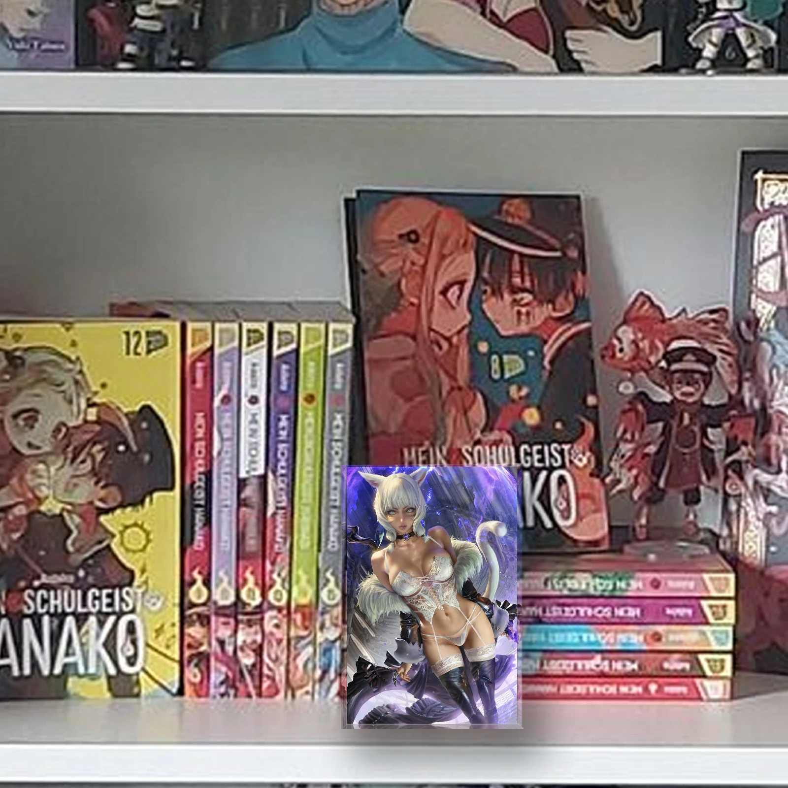 ملصق مكتب Hentai Y'shtola Waifu، كتلة أكريليك أنيمي Catgirl المثير FFXIV، هدية قابلة للجمع للرجال، Otaku #5