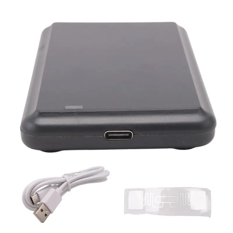 

USB UHF Tag Reader ISO18000-6C 6B 860-960Mhz Read Writer HID-USB Virtual COM Output Adjustable-[A04I Tools]