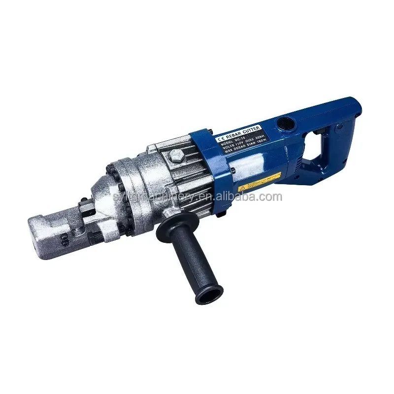 Portable Electric Hydraulic Rebar Cutter 4-16mm Handheld Steel Bar Cutting Machine for Construction Site Heavy Duty Tool