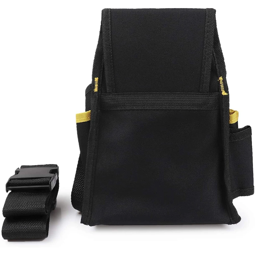 Waist Storage Tool Bag With Pockets 24*17*4cm 600D Oxford Fabric Belt Tool Black Electrician Holder Kits Pouch