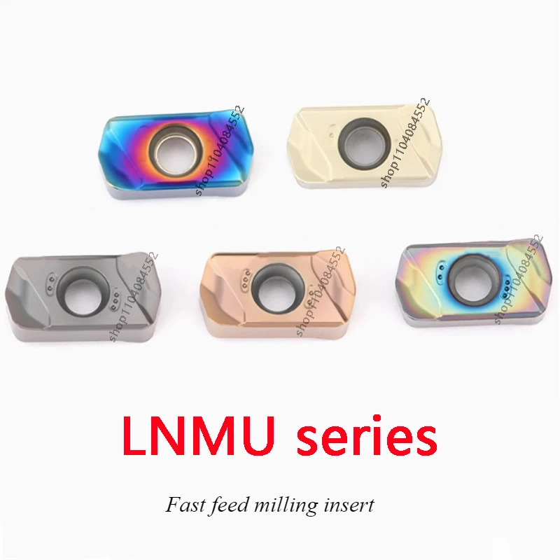 

CNC LNMU double-sided fast feed milling inserts LNMU0303ZER MJ