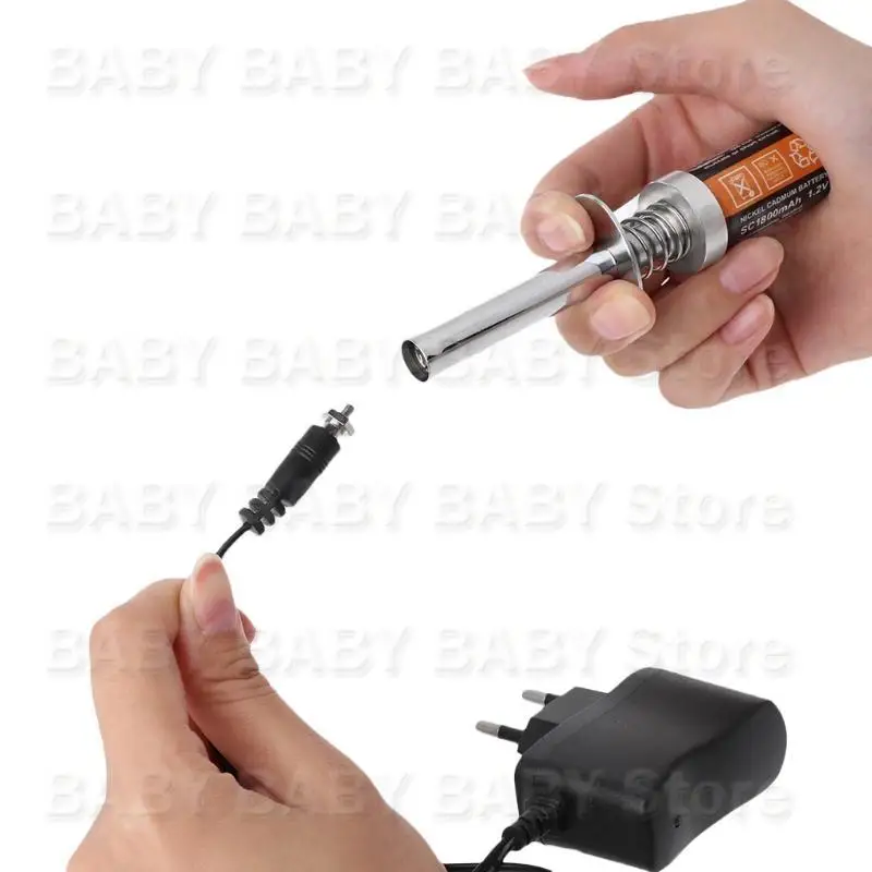 Caricatore Accenditore avviamento per plug Glow Q81A per GAS Engine 1/10 1/8 RC Car