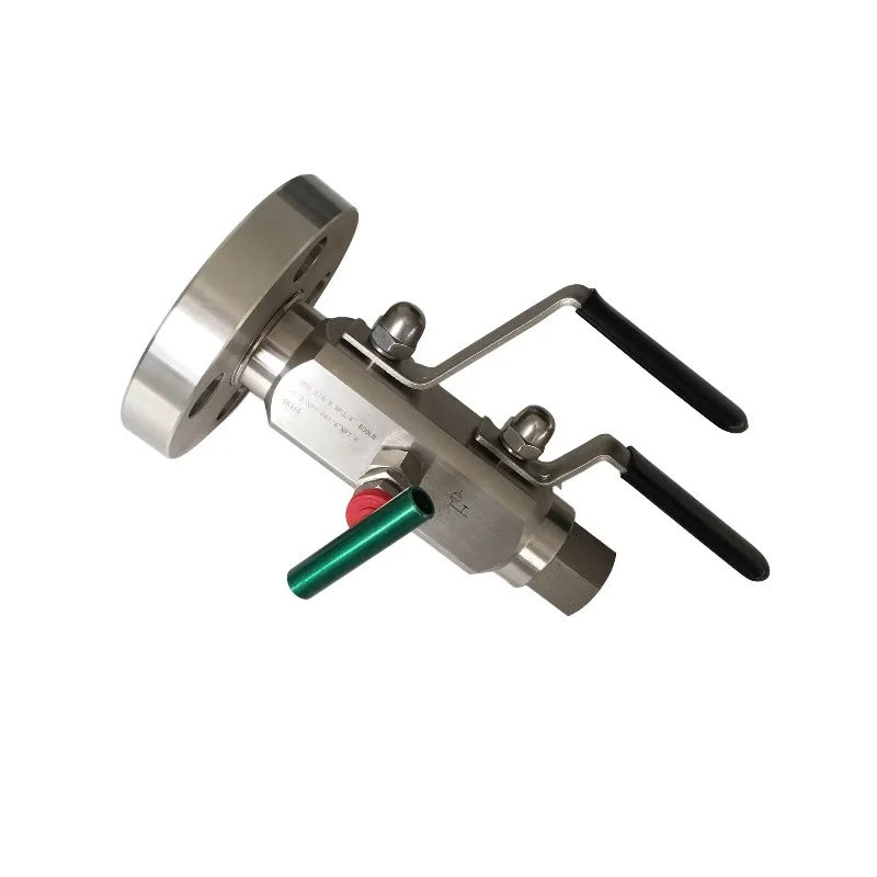 Stainless Steel Double Bleed DBB Valve with 6000 PSIG High Pressure for Industrial Oil and Gas Pipeline Systems