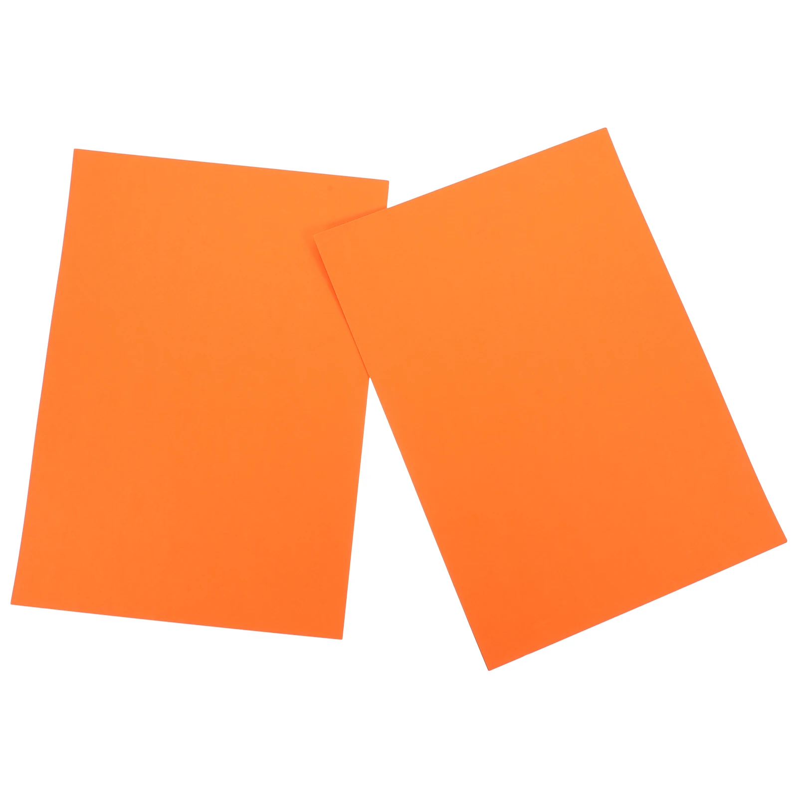 50 Sheets 230g Orange Colored Cardstock Paper DIY Crafts Drawing Kids Supplies Diy Material Blank Cardboard
