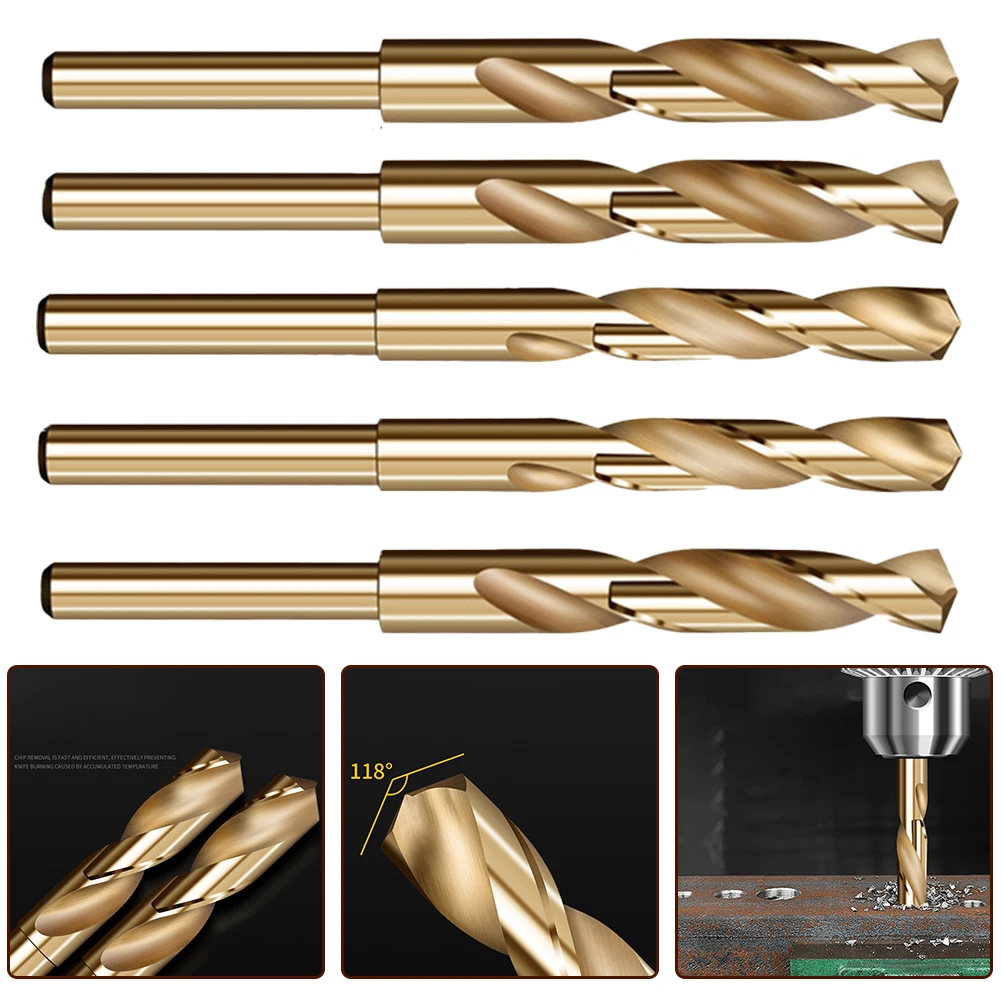 Brocas de cobalto HSS de alta formación PerFor a medida para necesidades de herrero equipadas con un diseño funcional de vástago reducido