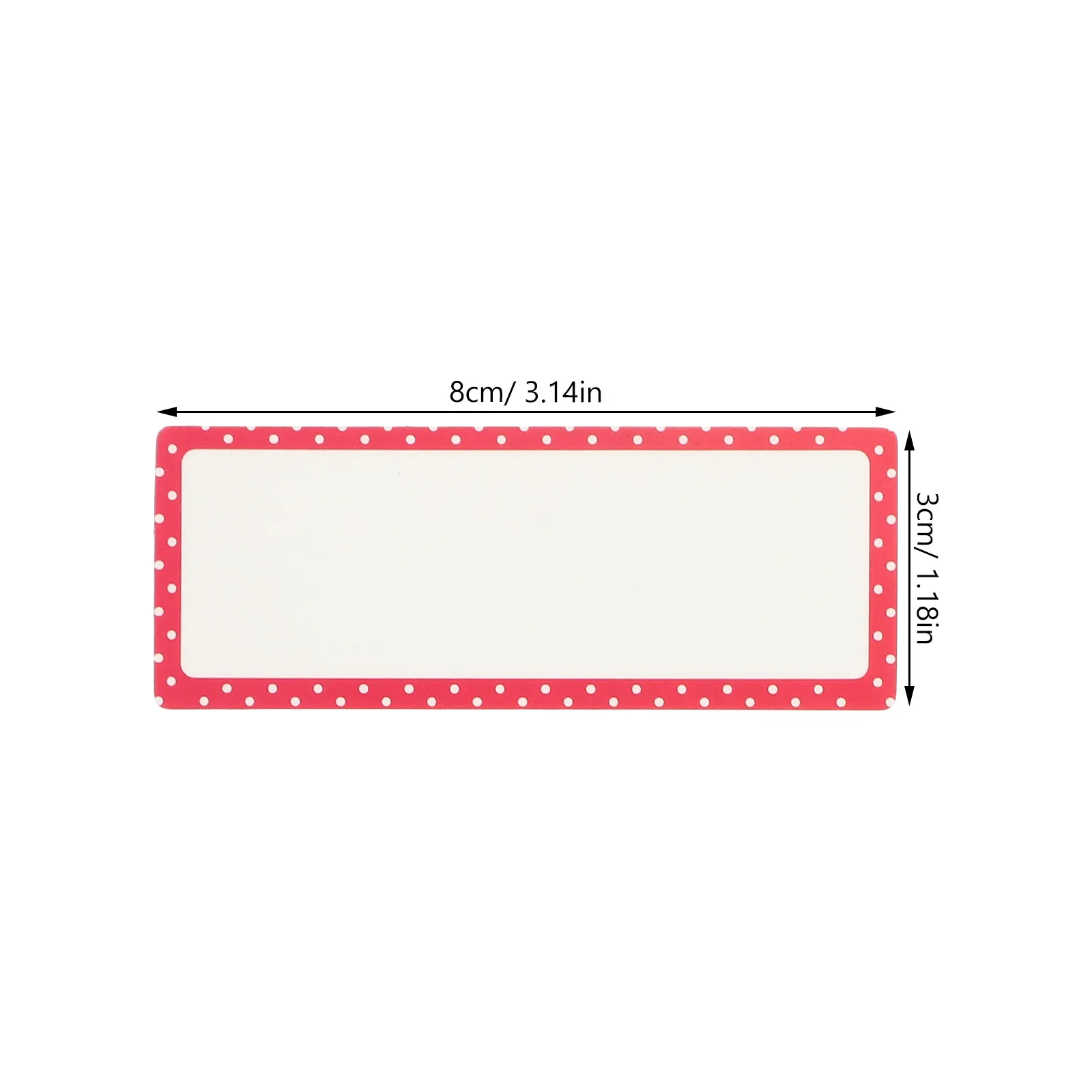16Sheets Dry Erase Magnetic Labels Name Tags for Whiteboard Refrigerator Classroom Organization Writable Reusable Message
