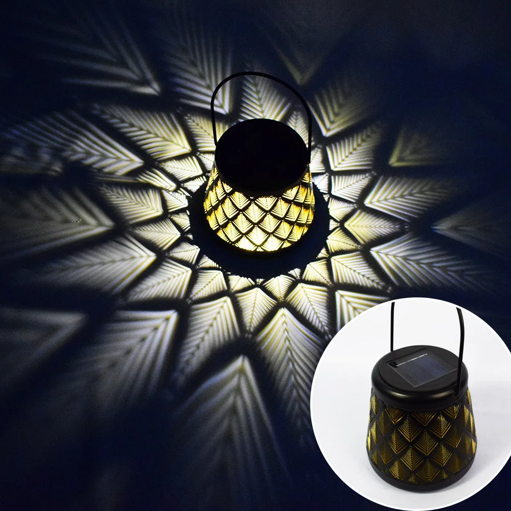 Vintage Hollow Metal Peacock Solar Stake Lamp Warm Pattern LED Projector Weatherproof Yard Flower Bed Ornament