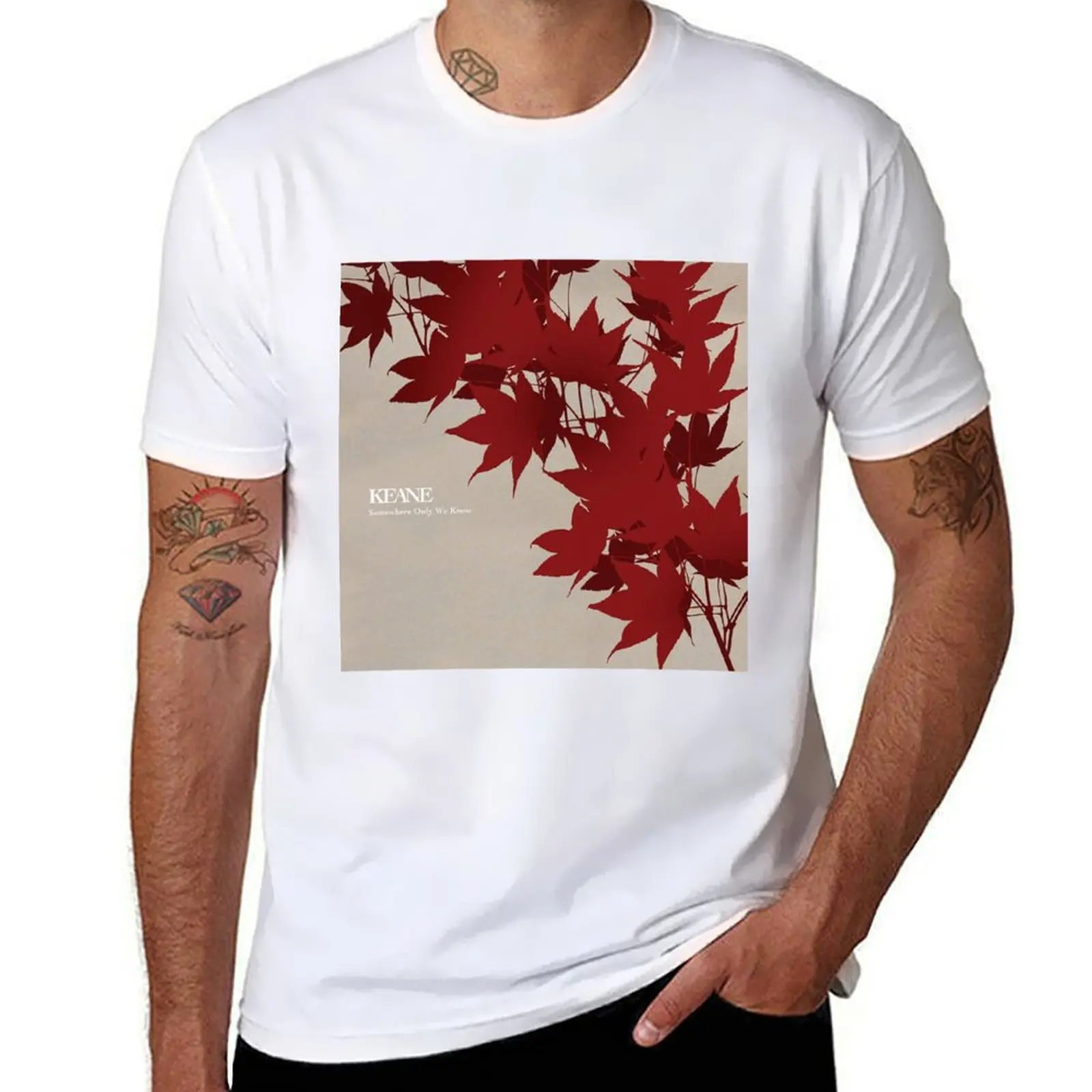 

Somewhere only we know T-Shirt t shirts for man cotton men t shirt cotton 100% T-Shirt