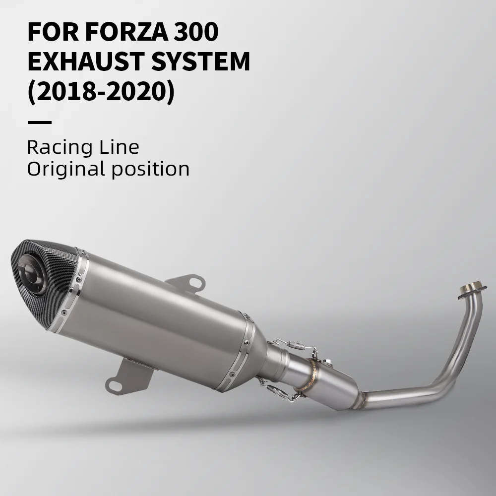 

For Forza300 Forza NSS300 NSS 300 2018 - 2022 Motorcycle Exhaust Escape Modified Muffler