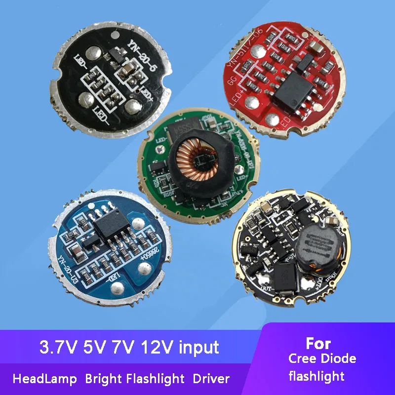 Sterownik LED do Cree XPE XRE XPG Q5 XML L2 T6 XHP50 XHP70 Zasilacz do latarki LED