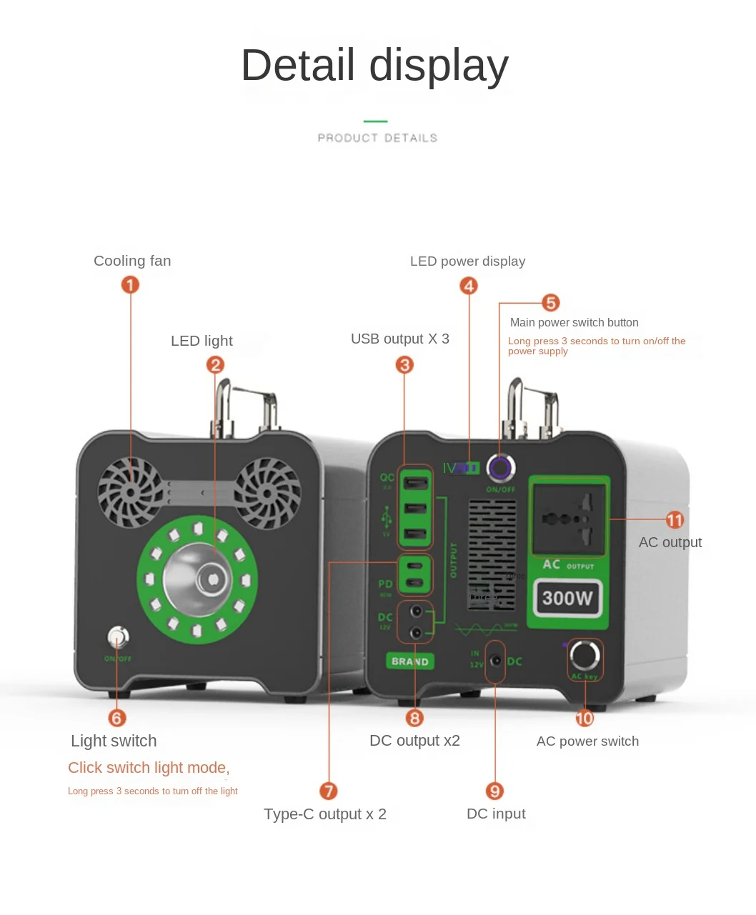 Mobile Power Supply Car Refrigerator Power Supply Car Jump Starter Large Capacity Emergency Supply