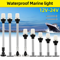 NEW Fold Down 360 Degree LED Boat Navigation Light for Yacht Marine Anchor Light 12~24 V Sailing Signal Light Boat Accessories