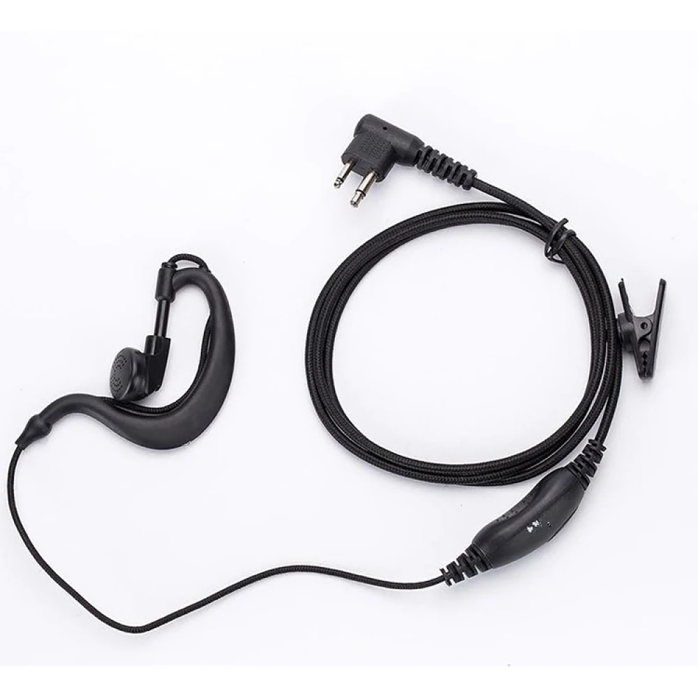 Replacement M Plug/ K Plug Earphone with Clip for Hytera/ HYT TC-500/ 500S/ SMP418 For A8/ A10 Walkie Talkie Accessories
