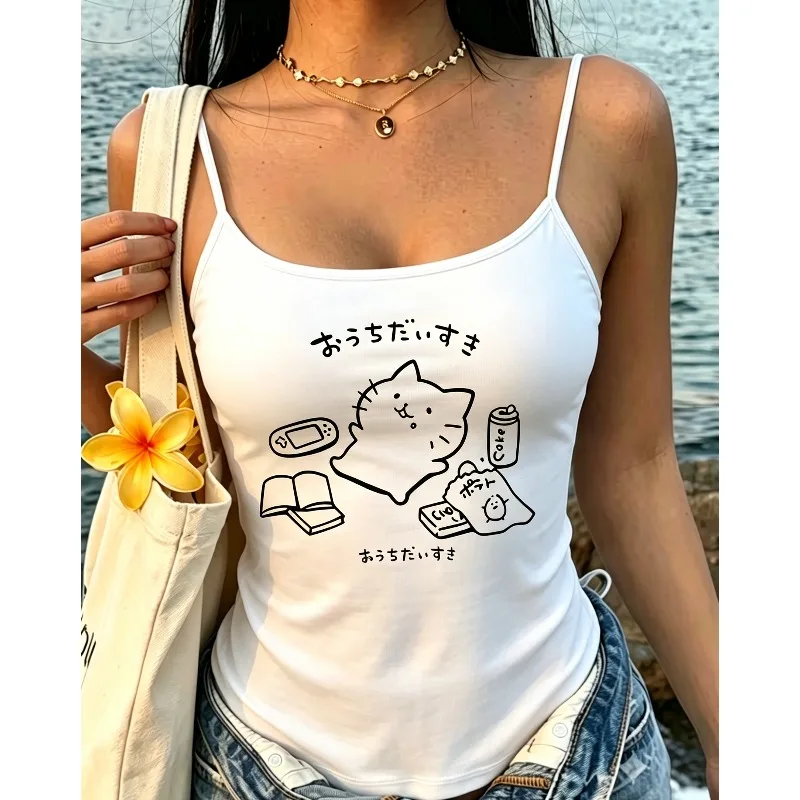 Women Spaghetti Strap Camisole Bride To Be Ring Champagne Graphic Tank Top Soft Tee Summer Casual Daily Tops